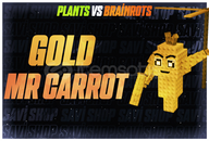 2 ADET GOLD MR CARROT