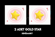 ⭐ 2 Adet Gold Star ⭐ Adopt Me