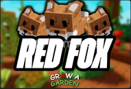 ⭐ 2 ADET⭐ GROW A GARDEN RED FOX [PET]⭐