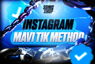⭐️[2 ADET] İNSTAGRAM MAVİ TİK METHOD⭐️
