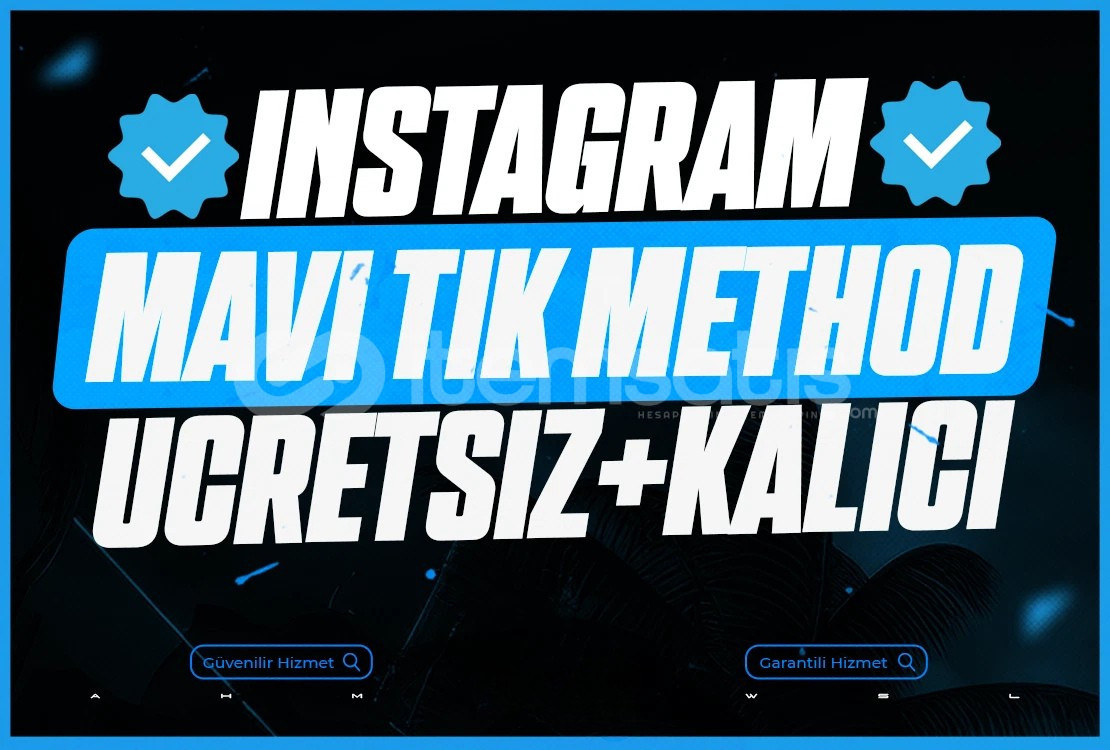 ❤️2 ADET MAVİ TİK✔️ METHODU BEDAVA+KALICI ❤️2 ADET MAVİ TİK✔️ METHODU BEDAVA+KALICI