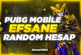 ⭐EFSANE RANDOM HESAP PUBG MOBİLE⭐