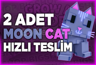 ⭐ 2 Adet Moon Cat Grow a Garden⭐Hızlı⭐