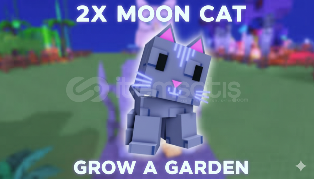 2 ADET MOON CAT UYGUN SATIŞ - Grow A Garden 2 ADET MOON CAT UYGUN SATIŞ - Grow A Garden