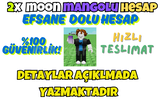2 Adet Moon Mangolu Hesap | Grow a garden 