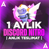 Discord Nitro 1 aylık 2xboost