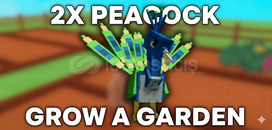 ⭐ (2 ADET) PEACOCK UYGUN SATIŞ[GROW A GARDEN]