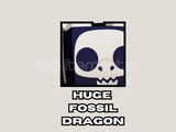 ⭐2 ADET⭐PS99 HUGE FOSSIL DRAGON