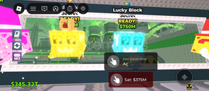 2 adet secret lucky block