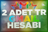 ⚡️2 ADET TR GMAİL⭐OTO + SMS ONAY GEREKMEZ⭐