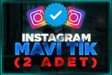 ✅2 ADET✅[ÜCRETSİZ]+[YENİ]⭐MAVİ TİK METHODU ⭐