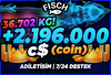 ⭐2 ANCİENT KRAKEN⭐FİSCH +2M/2.196.000 C$ ✅HIZLI