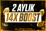 [2 Aylık] 14x BOOST ⭐️STOK VAR⭐️