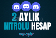 ⭐️ 2 Aylık 2x Boostlu Nitrolu Hesap 