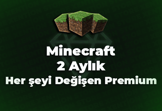 [2 AYLIK] Minecraft Her şeyi Değişen Premium