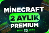 ⭐ 2 Aylık Minecraft Premium⭐