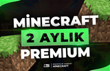 ⭐2 Aylık Minecraft Premium⭐