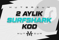 2 Aylık Surfshark VPN | Kendi Hesabınıza