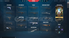 2 BIÇAK 2 VANDAL 1 SHERİFF 33 SKİNLİ HESAP