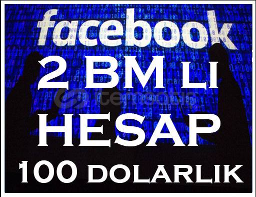 2 BMLİ 100 DOLAR REKLAM AÇIK FACEBOOK HESABI 2 BMLİ 100 DOLAR REKLAM AÇIK FACEBOOK HESABI
