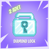 2 Diamond Lock (2 DL) HIZLI TESLİMAT!