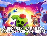 2 EFSANEVI GARANTILI RANDOM PREMIUM HESAP