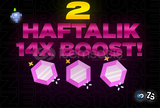 ⭐2 HAFTALIK 14X BOOST⭐KALİTELİ OTO TESLİMAT!