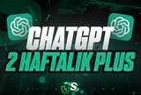 ⭐[2 HAFTALIK] CHATGPT PLUS 4.0 + 4-o⭐