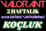 2 HAFTALIK VALORANT KOÇLUK BAYRAM ÖZEL İNDİRİMLİ