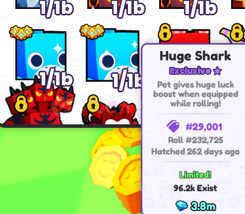 2 Huge Shark | PETS GO! 2 Huge Shark | PETS GO!