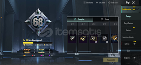 2 M4 7lvl PUBG HESABI 147 Red (açıklamayı oku)