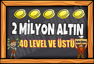 2 milyon altın