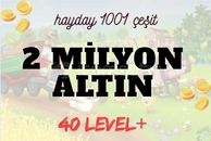 2 MİLYON ALTIN ANINDA TESLİMAT