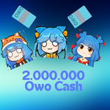 2 MİLYON owo cash !!!!!