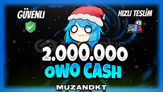 ⭐2 Milyon OwO Cash⭐ [En Ucuz!]