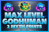 ✅2 MYTH FRUİT + GODHUMAN + MAX LEVEL