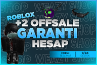 2+ Offsale Garantili Random Hesap Roblox