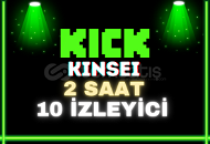2 SAAT 10 Kick CANLI İZLEYİCİ