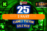 ⚜️2 SAAT ~ 25 KICK CANLI YAYIN İZLEYİCİ