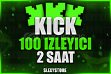 ⭐[2 SAAT GARANTİLİ] | KİCK 100 CANLI İZLEYİCİ⭐