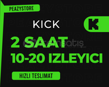 ⭐[2 SAAT] | KİCK 10-20 CANLI İZLEYİCİ⭐