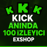 ⭐KİCK ⭐ANINDA 100 İZLEYİCİ⭐