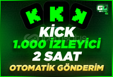 ⭐ [2 SAAT} KİCK 1000 STABİL İZLEYİCİ ⭐