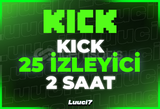 ⭐[2 SAAT] | KİCK 25 CANLI İZLEYİCİ⭐