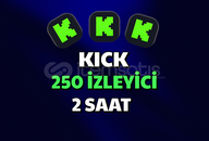 ⭐2 SAAT⭐KİCK 250 İZLEYİCİ⭐