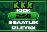 ⭐2 Saat ⭐KİCK 250 İzleyici