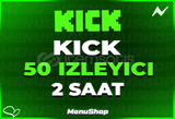 ⭐[2 SAAT] | KİCK 50 CANLI İZLEYİCİ⭐