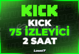 ⭐[2 SAAT] | KİCK 75 CANLI İZLEYİCİ⭐