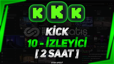 [2 SAAT] KİCK CANLI YAYIN 10 İZLEYİCİ