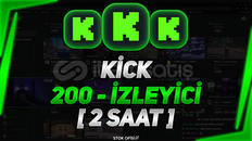 [2 SAAT] KİCK CANLI YAYIN 200 İZLEYİCİ